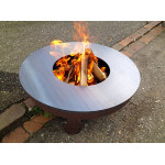 Fire Pit Grill Ring ø 1240 Untreated, Ventilation